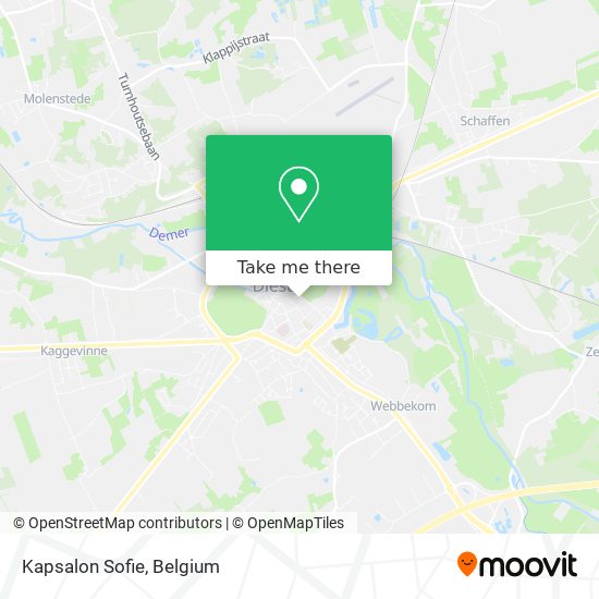 Kapsalon Sofie map