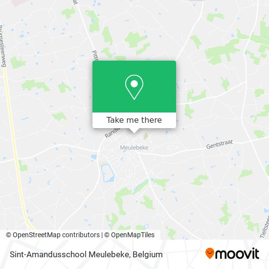 Sint-Amandusschool Meulebeke map