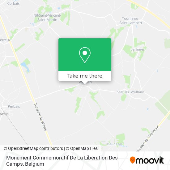 Monument Commémoratif De La Libération Des Camps map