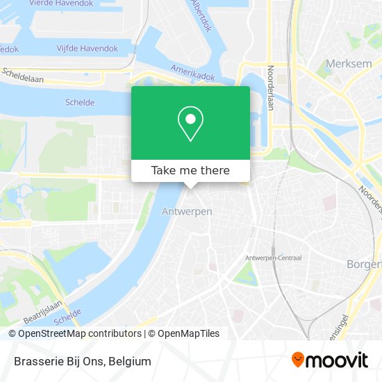 Brasserie Bij Ons plan