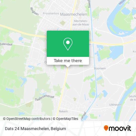 Dats 24 Maasmechelen map