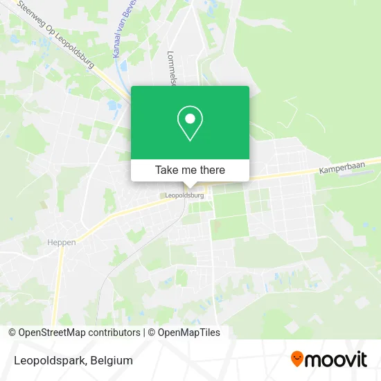 Leopoldspark map