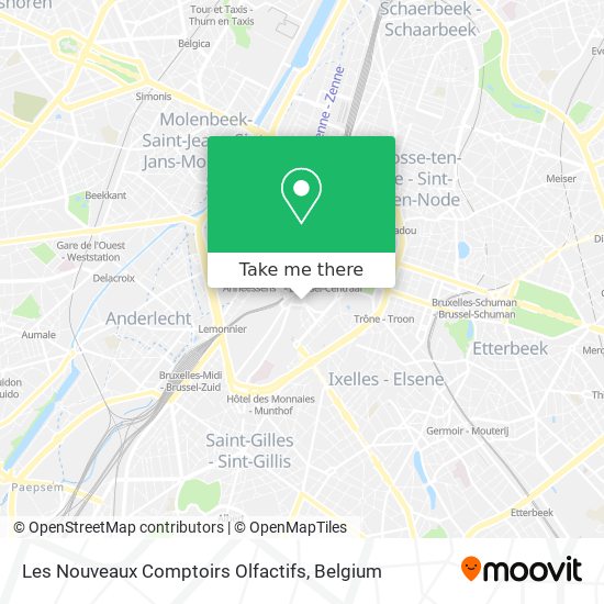 Les Nouveaux Comptoirs Olfactifs plan