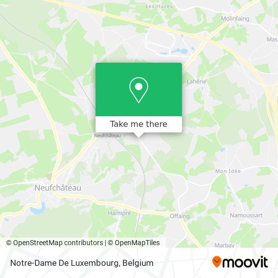 Notre-Dame De Luxembourg map