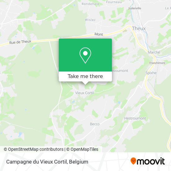 Campagne du Vieux Cortil map