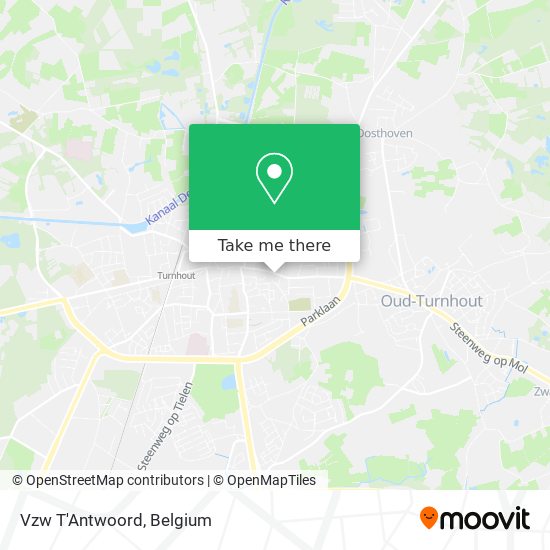 Vzw T'Antwoord map