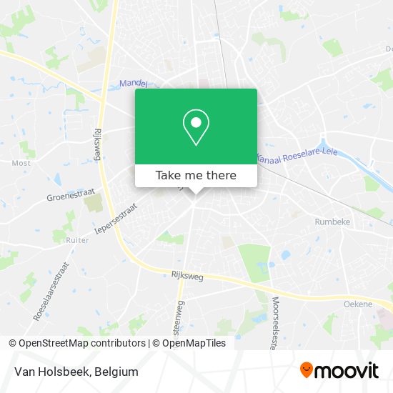 Van Holsbeek map