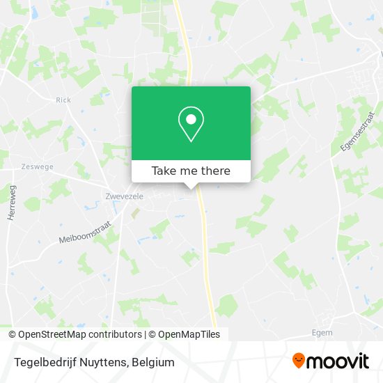 Tegelbedrijf Nuyttens map