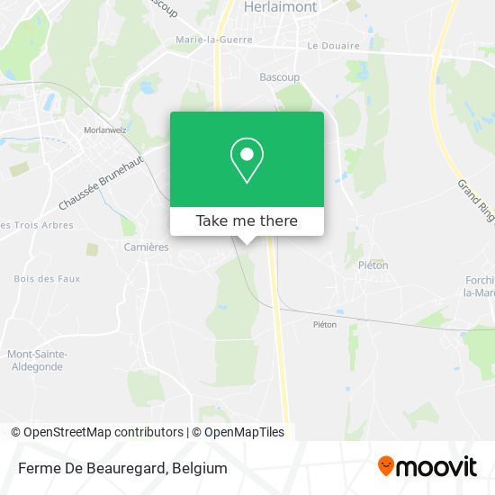 Ferme De Beauregard plan