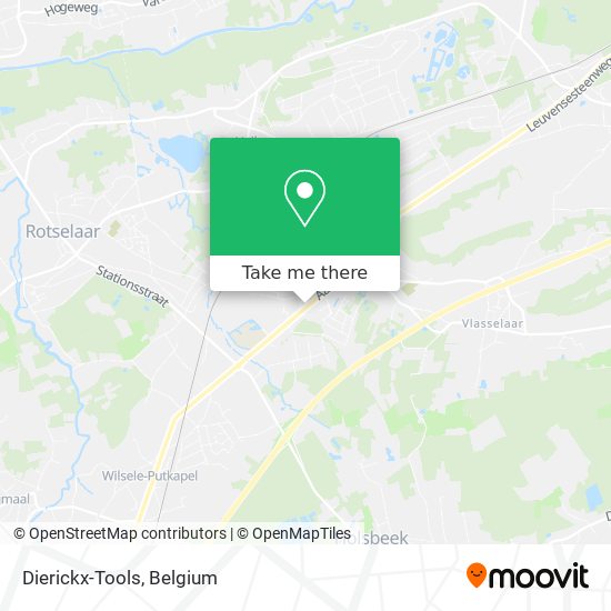 Dierickx-Tools map