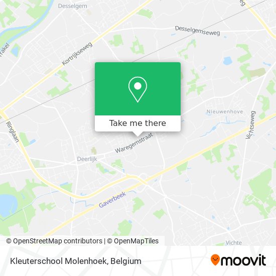 Kleuterschool Molenhoek map