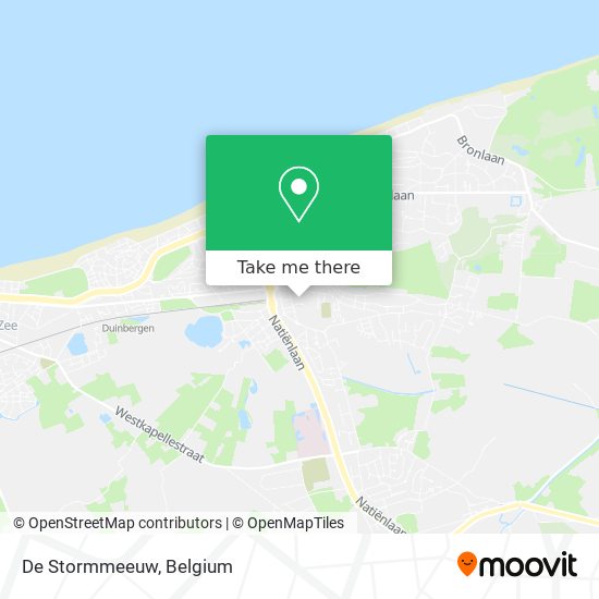 De Stormmeeuw map