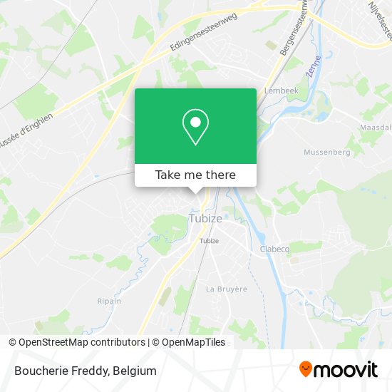 Boucherie Freddy map