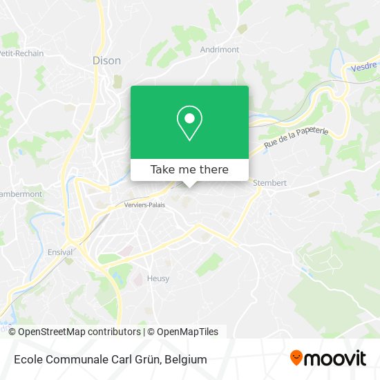Ecole Communale Carl Grün plan