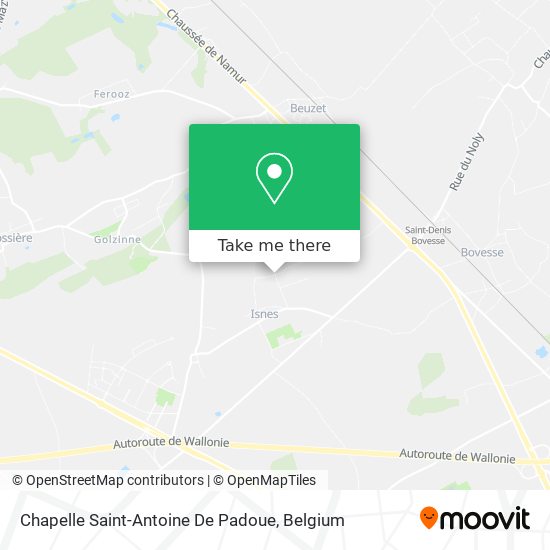 Chapelle Saint-Antoine De Padoue plan