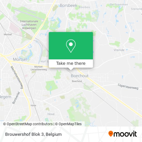 Brouwershof Blok 3 map