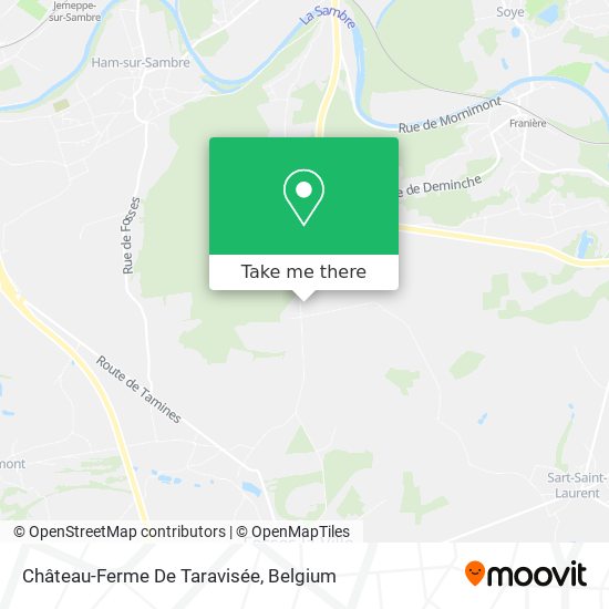 Château-Ferme De Taravisée map