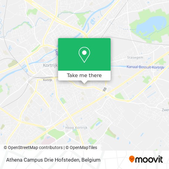 Athena Campus Drie Hofsteden map