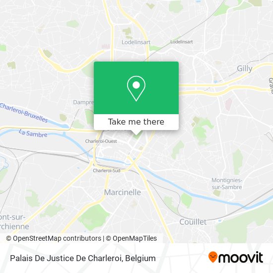 Palais De Justice De Charleroi plan