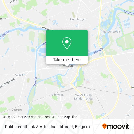 Politierechtbank & Arbeidsauditoraat map