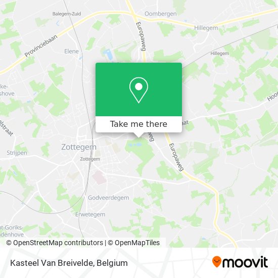 Kasteel Van Breivelde map