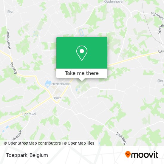 Toeppark map