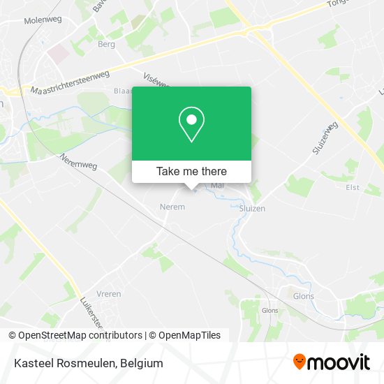 Kasteel Rosmeulen plan