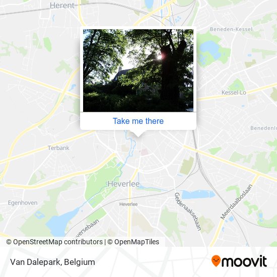 Van Dalepark map