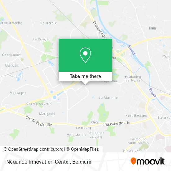 Negundo Innovation Center map