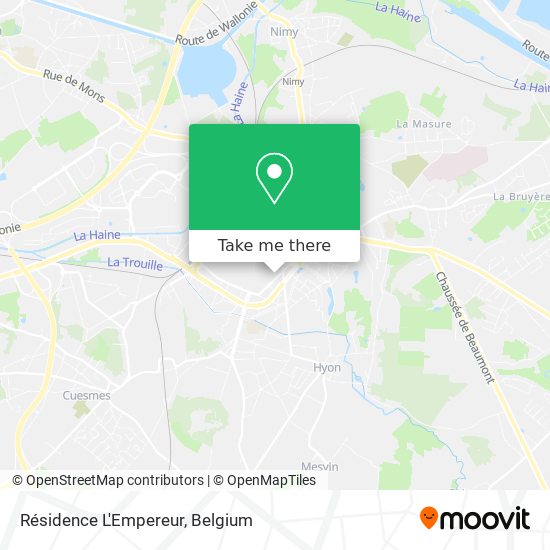 Résidence L'Empereur map
