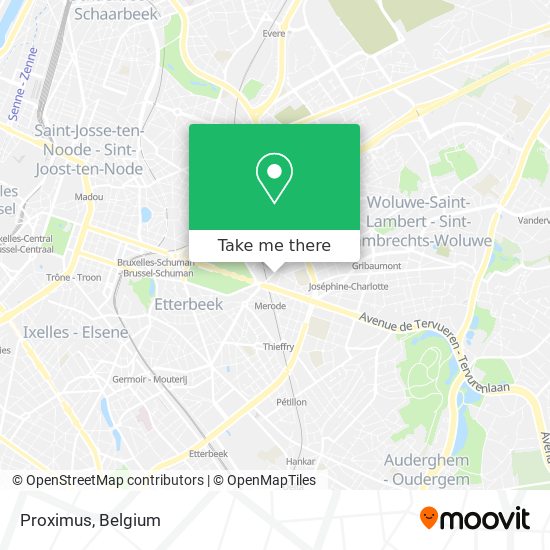 Proximus map