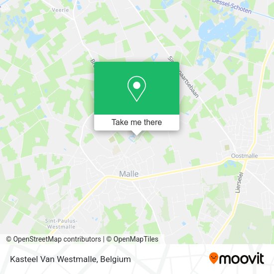 Kasteel Van Westmalle plan