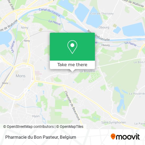 Pharmacie du Bon Pasteur plan