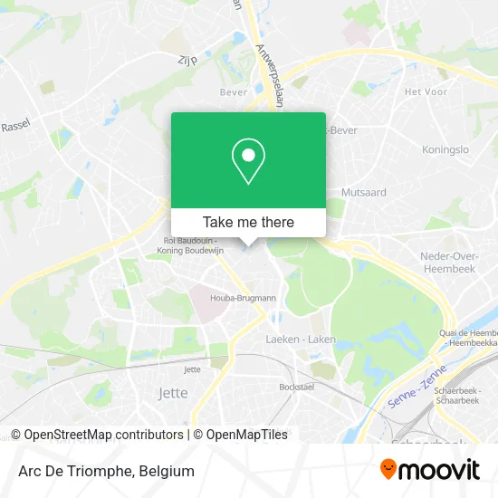 Arc De Triomphe map