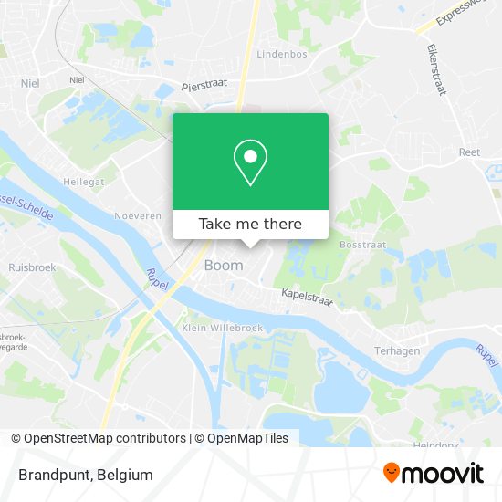 Brandpunt map