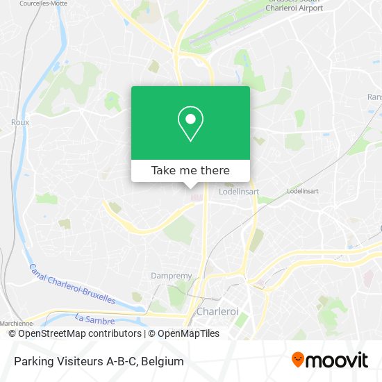 Parking Visiteurs A-B-C plan