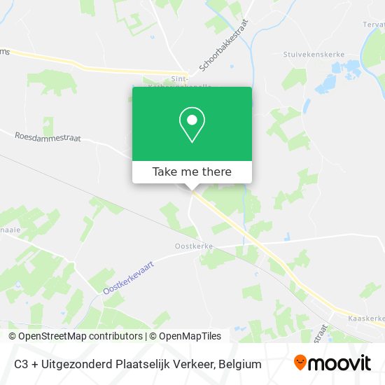 C3 + Uitgezonderd Plaatselijk Verkeer map