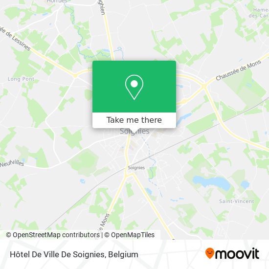 Hôtel De Ville De Soignies map