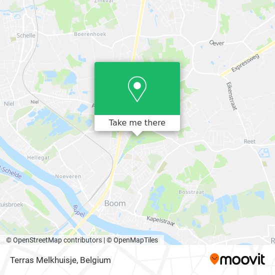 Terras Melkhuisje plan