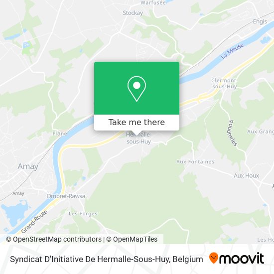 Syndicat D'Initiative De Hermalle-Sous-Huy map