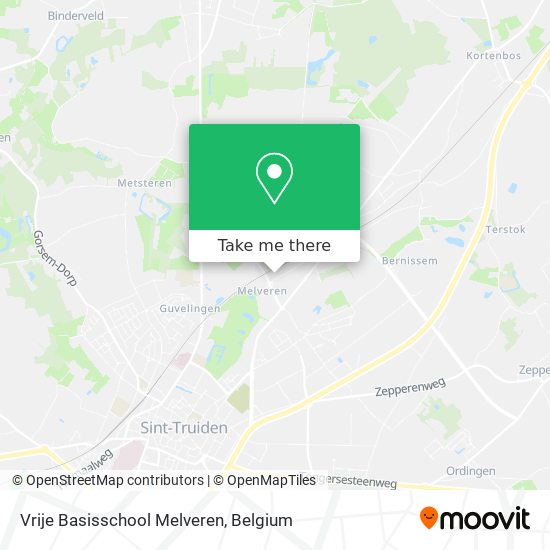 Vrije Basisschool Melveren plan