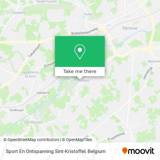 Sport En Ontspanning Sint-Kristoffel map