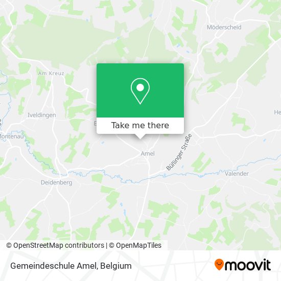 Gemeindeschule Amel map