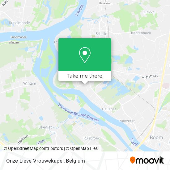 Onze-Lieve-Vrouwekapel plan