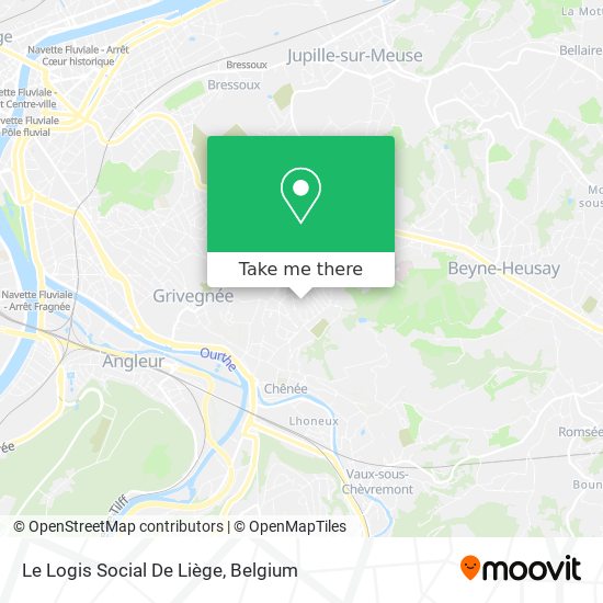 Le Logis Social De Liège map