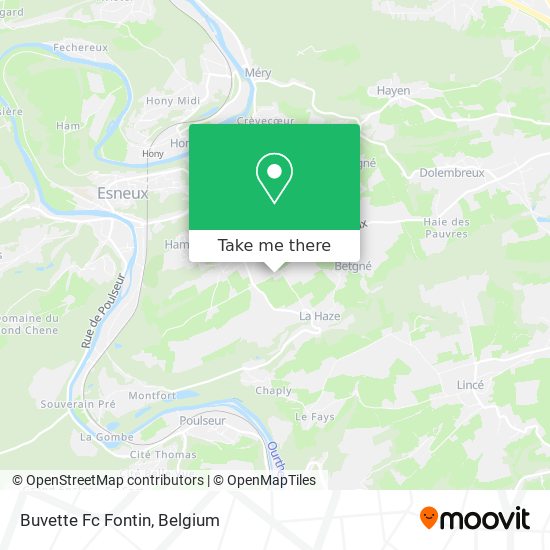 Buvette Fc Fontin map