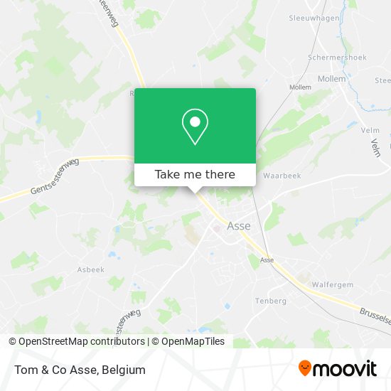 Tom & Co Asse map