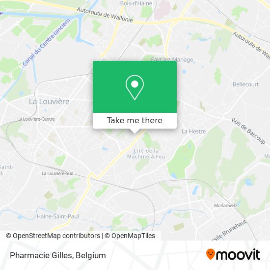Pharmacie Gilles map