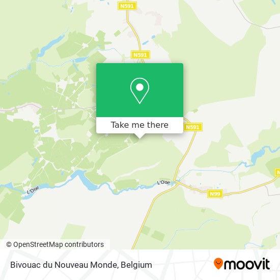 Bivouac du Nouveau Monde map