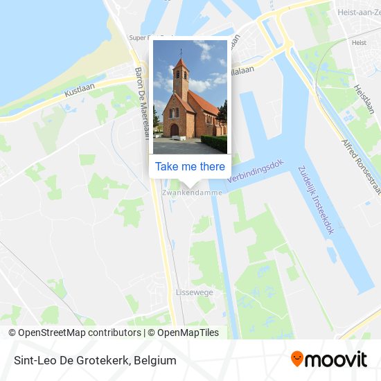 Sint-Leo De Grotekerk plan